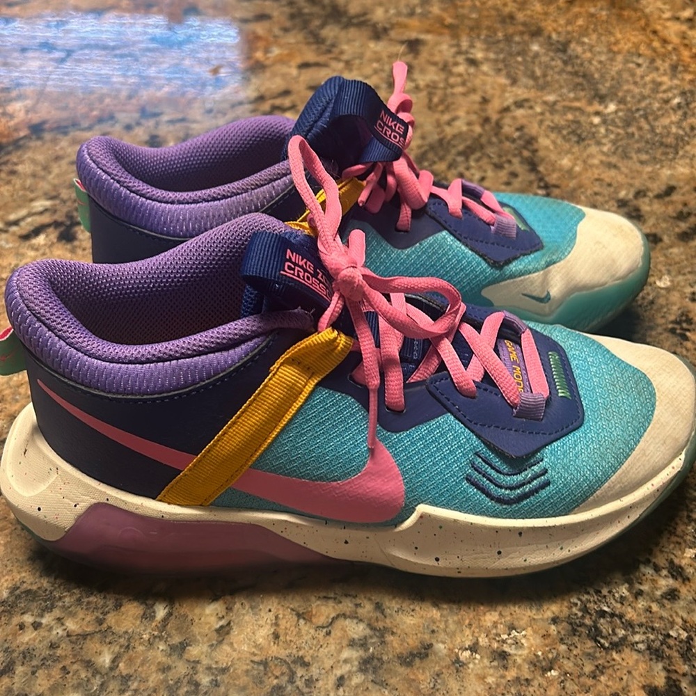 Youth Nike basketball shoes.